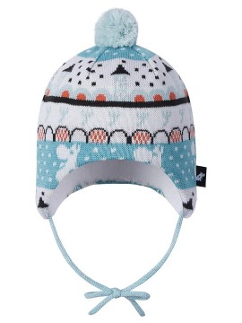 Reima pavasario / rudens kepurė Moomin Yngst. Spalva šviesiai mėlyna su printu